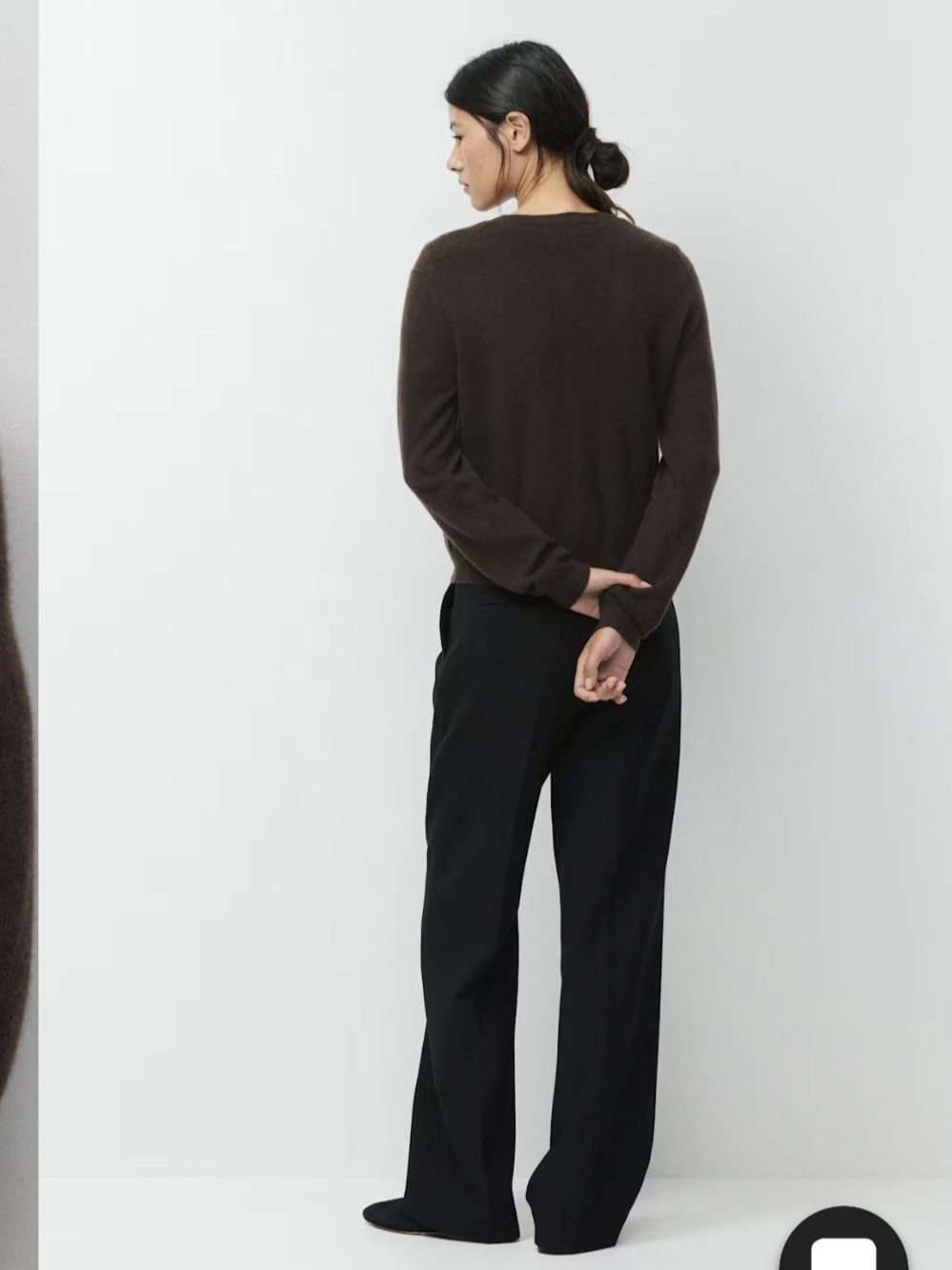 Aritzia Bare Cashmere Noteworthy Cardigan Xs $168 - Picture 5 of 8